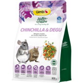 Gimbi Mother Nature Chinchilla & Degu 800g – пълноценна микс храна за чинчила и дегу
